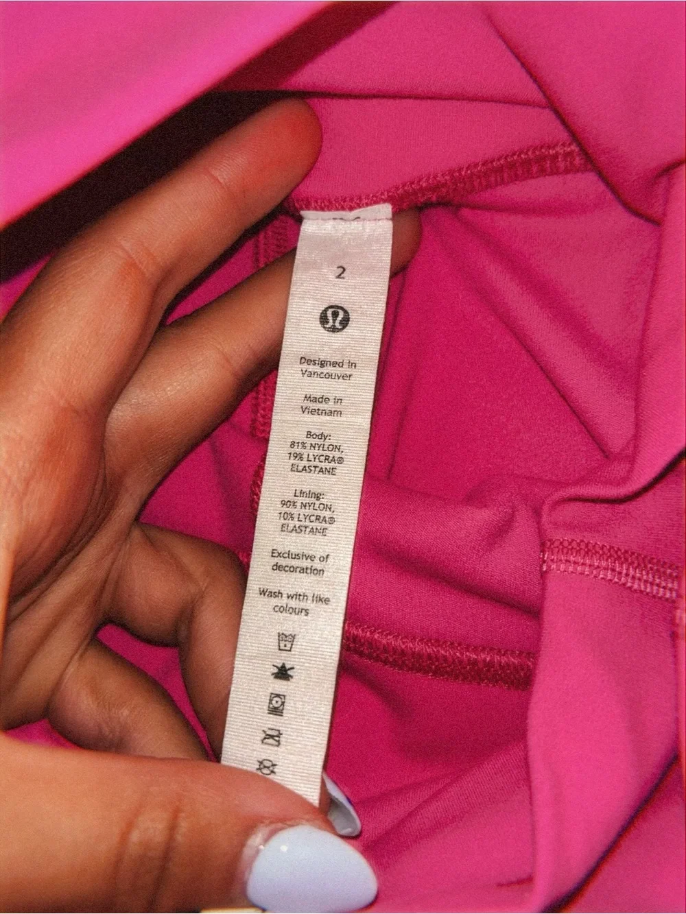 Lululemon high rise align leggings size 2